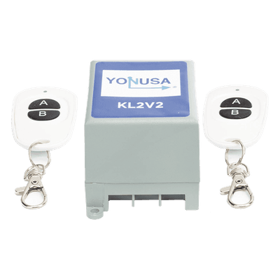 Control Remoto para Cercos Eléctricos / 2 Canales / Alcance 80 m (262.5 ft) / RF 433 MHz / Sirena 120 dB / IP NEMA 2