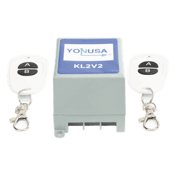 Control Remoto para Cercos Eléctricos / 2 Canales / Alcance 80 m (262.5 ft) / RF 433 MHz / Sirena 120 dB / IP NEMA 2