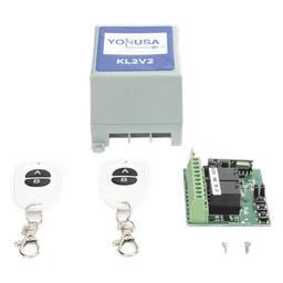 Control Remoto para Cercos Eléctricos / 2 Canales / Alcance 80 m (262.5 ft) / RF 433 MHz / Sirena 120 dB / IP NEMA 2