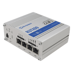Router Industrial LTE 4.5G Cat 6 / 300 Mbps / 4 Puertos Gigabit / Doble SIM / GNSS / PoE / -40°C a 75°C