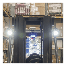 Luz de Trabajo LED / 1000 Lúmenes / Voltaje Universal 12-80 VCC / IP67 / Montaje Fijo 3.3 x 3.3 x 2.1 in