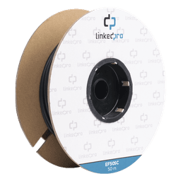 Carrete de Fibra Óptica / Monomodo 9/125 / SC-SC Duplex / 50 m (164.04 ft) / Kevlar / Subterráneo