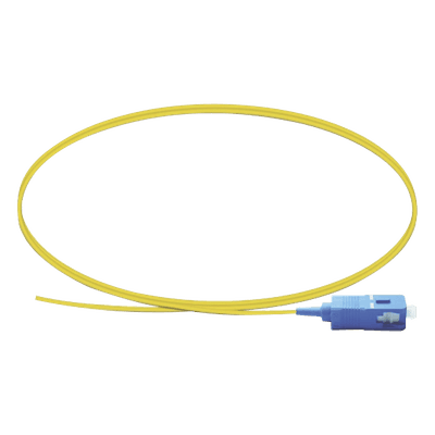 Pigtail de Fibra Óptica Monomodo SC/UPC, Simplex de 2 Metros (6.56 Pies)