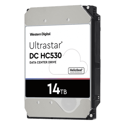 Disco Duro Enterprise 14 TB / Wester Digital (WD) / Serie Ultrastar / Recomendado para Data Center y NVRs de Alta Capacidad / Alto Performace
