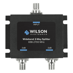 Divisor de Potencia Coaxial 2 Vías / 698-2700 MHz / 75 Ohm / Pérdida por División 3 dB / Aislamiento ≥20 dB / Conector F-hembra / Diseño Microstrip