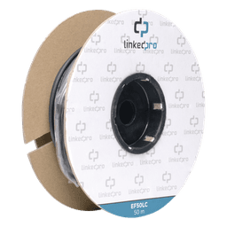 Carrete de Fibra Óptica / Monomodo 9/125 / LC-LC Dúplex / 50 m (164.04 pies) / Tight Buffer / Kevlar / Subterráneo por Tubería