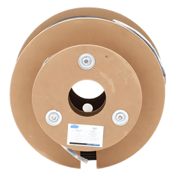Carrete de Fibra Óptica Monomodo / Conectores LC-LC Dúplex / 150 m (492.13 pies) / Reforzada con Kevlar / Tight Buffer 900 μm / HDPE para Subterráneo