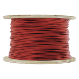Cable para Alarmas de Incendio / 2x16 AWG / Blindado / Riser FPLR / 305 m (1000.7 ft) / PVC Rojo