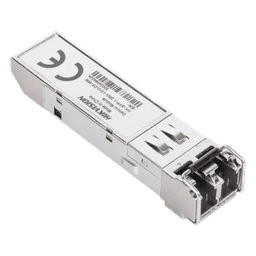 Transceptor Mini-GBIC SFP / 1.25 Gbps / 1 km (3280 ft) / LC Duplex / Multimodo 62.5/125 µm y 50/125 µm / 1310 nm / 0°C a 70°C