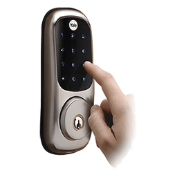 Cerradura Real Living YRD226/ Teclado y Llave /Compatible con Smarphone o Total Connect