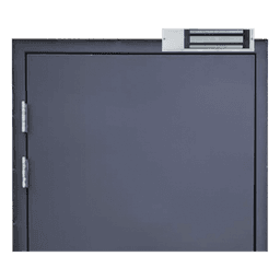 Chapa Magnética Electromagnética / 1200 lbs (544.3 kg) / Doble Voltaje 12/24 VCC / Sensor de Placa / LED Indicador / Interior