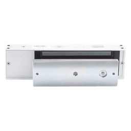 Chapa Magnética Electromagnética / 1200 lbs (544.3 kg) / Doble Voltaje 12/24 VCC / Sensor de Placa / LED Indicador / Interior
