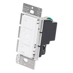 Control de Velocidad de Pared / 1.5 A / 120 V / Unipolar / Neutro Requerido / Velocidad Favorita / Blanco