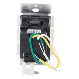 Control de Velocidad de Pared / 1.5 A / 120 V / Unipolar / Neutro Requerido / Velocidad Favorita / Blanco
