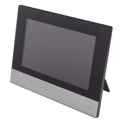 Monitor IP WiFi Touch Screen 7" para Videoportero IP  / Vídeo en Vivo / PoE Estándar / Apertura Remota / Llamada Entre Monitores / Audio de dos vías / Policarbonato