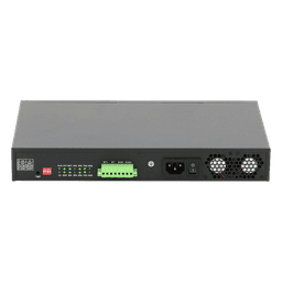 Switch Administrable Capa 2 de 8 puertos 10/100/1000 PoE af/at + 2 x SFP Gigabit, con respaldo para energía solar