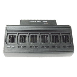 Cargador de Baterías / 12 Puertos Simultáneos / NiMH / LCD Individual / USB Auxiliar / Protección Inteligente