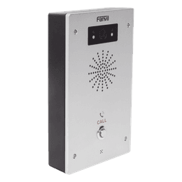 Video Intercomunicador IP, 2 líneas SIP, 2 relevadores con botón para llamada, Onvif, anti-vandálico, PoE, IP65 e IK10, PoE