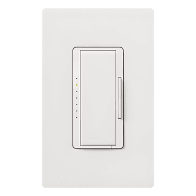 Atenuador inalámbrico Maestro Wireless / 600 W-600 VA / 120 V / requiere neutro / incandescente, halógeno y MLV / blanco / Vive y Pico