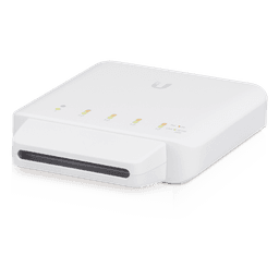 Switch UniFi FLEX de 5 puertos para semi-exterior IP55 (1 x PoE de entrada 802.3af/at/bt y 4 puertos PoE de salida 802.3af)