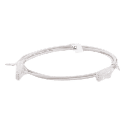 Cable de Parcheo Slim UTP Cat6 - 1.5 Metros (4.92 Pies) Blanco Diámetro Reducido (28 AWG)