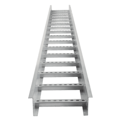 Escalera Portacables / Perfil Z / Peralte 3 1/4" / Ancho 6" / Paso 9" / 3.66 m (12 ft) / Capacidad 137 Cables