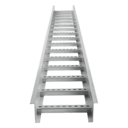 Escalera Portacables / Perfil Z / Peralte 3 1/4" / Ancho 6" / Paso 9" / 3.66 m (12 ft) / Capacidad 137 Cables