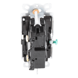 Interruptor de Pared Unipolar / 15 A / 120/277 V / Accionamiento Paleta / Acabado Snow Satinado