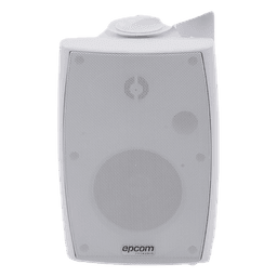 Altavoz de Pared / 2 Vías / 70V/100V / 8 Ohms / 2.5W - 20W / Woofer 4 in + Tweeter 1.5 in / IP Resistente a Humedad