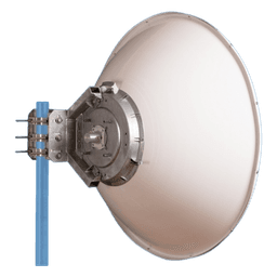 Antena Parabólica Direccional / Dual Polarización Simultánea / 4.9 a 6.1 GHz / Ganancia 35 dBi / Plato Profundo 1.2 m (3.9 ft) / F/B 53 dB