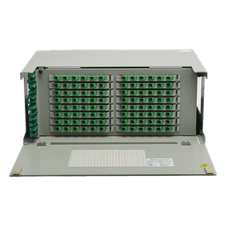 ODU de Fibra Óptica / 96 Empalmes / 216 Fibras / 4 UR / 19" / 820 pies Capacidad
