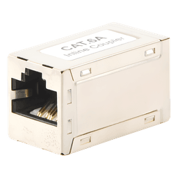 Acoplador STP / Cat6A / RJ45 Hembra a Hembra / Blindado / 2 Puertos / 10GBase-T