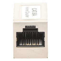 Acoplador STP / Cat6A / RJ45 Hembra a Hembra / Blindado / 2 Puertos / 10GBase-T