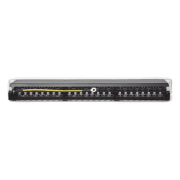 Panel de Parcheo Precargado / 48 Puertos / Cat6A Blindado / 1U Rack / T568A-B