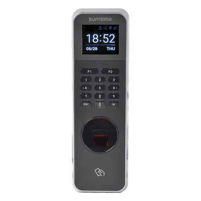 Lector de Huella IP67 Con Teclado y Lector de Tarjetas RFIDNFC y  (125kHz EM, HID Prox &13.56Mhz MIFARE, MIFARE Plus, DESFire/EV1, FeliCa, iCLASS SE/SR),NFC y BLUETOOTH, Certificado FBI PIV