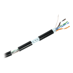 Bobina de Cable / Cat6+ / 23 AWG / 305 m (1000 ft) / FTP / Exterior UV / CMX / UL