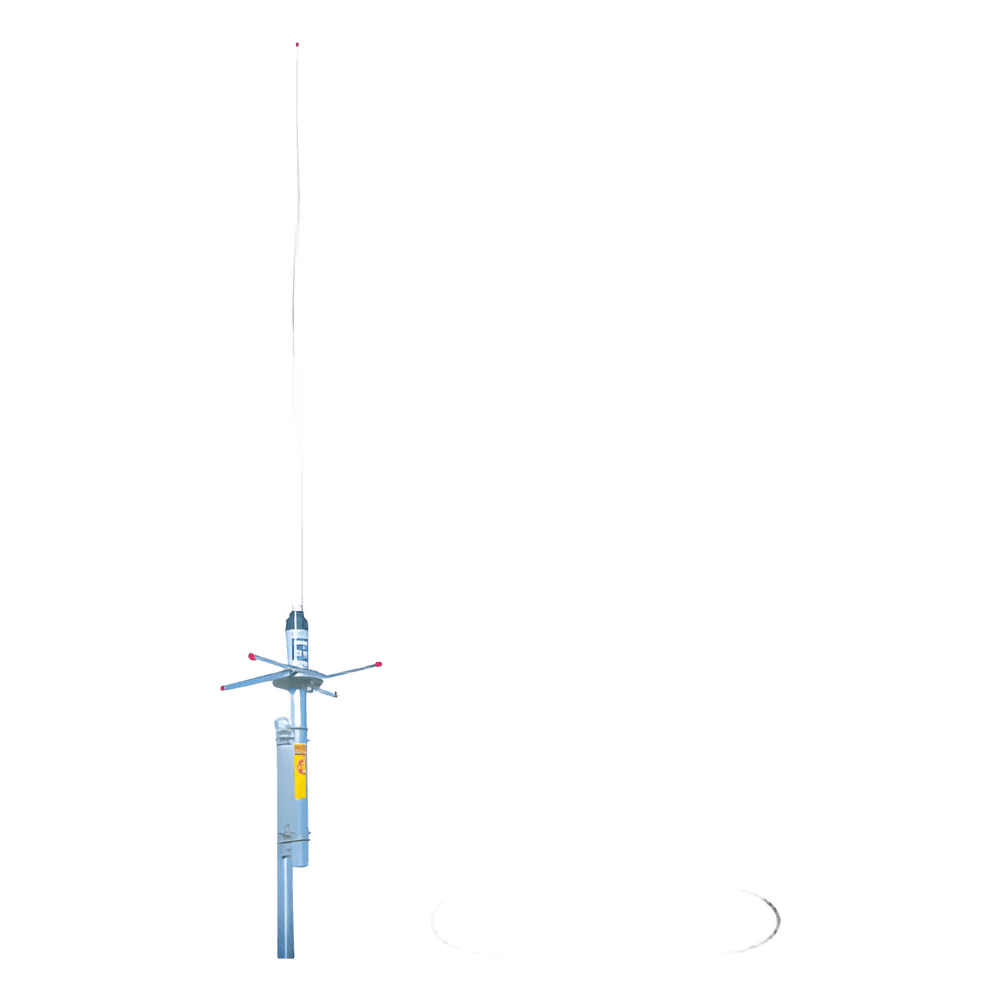 Antena Base Fibra de Vidrio, UHF de 456-464 MHz, 6 dB de ganancia