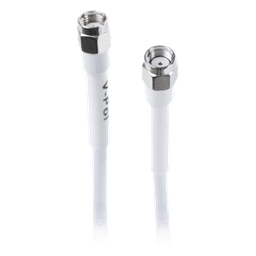 Antena Omnidireccional en 2.4 GHz, Rango de Frecuencias (2.3 - 2.5 GHz), Ganancia de 10 dBi, Doble Polaridad MIMO 2x2, Incluye Jumpers