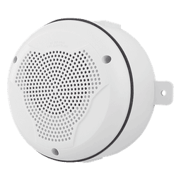Bocina para exterior de montaje en techo / -40°C a 66°C / NEMA 4X e IP56 / Candelas ajustables / 131 ft rango de temperatura