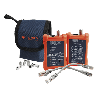 Tester Profesional para Mapeo de Cables de Red/Coaxiales
