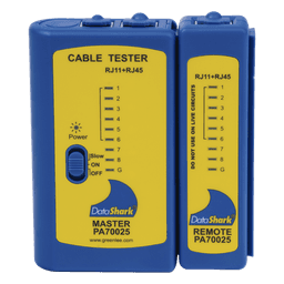 Probador de Cables de Red / Detección de Fallas / LEDs por Pin / Unidad Remota Incluida