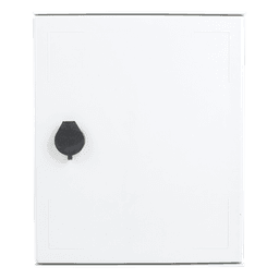 Gabinete de Poliéster / IP65 / 250 x 300 x 140 mm / Carga 30 kg / Placa Trasera Incluida / Cerradura con Llave