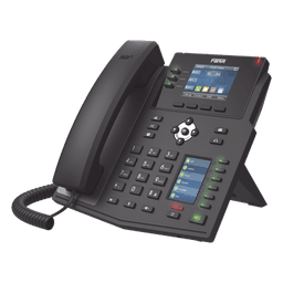 Teléfono IP Empresarial con Estándares Europeos, 12 lineas SIP con pantalla a color, 30 teclas DSS/BLF, puertos Gigabit, IPv6, Opus , PoE/DC