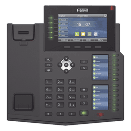 Teléfono IP Empresarial con Estándares Europeos, 20 lineas SIP con pantalla LCD a color, 60 teclas DSS/BLF, puertos Gigabit, IPv6, Opus , PoE/DC