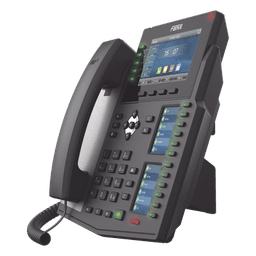 Teléfono IP Empresarial con Estándares Europeos, 20 lineas SIP con pantalla LCD a color, 60 teclas DSS/BLF, puertos Gigabit, IPv6, Opus , PoE/DC