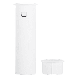 Sensor Magnético Inalámbrico para Empotrar / Invisible en Puerta Cerrada / Gap 2.54 cm / 345 MHz / Batería 5 Años / Diseño Cilíndrico Discreto