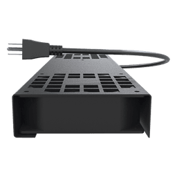 Kit de 2 Ventiladores (12 x 12 cm) con 3 Tomas de Corriente 110 Vca/50 Hz con Clavija