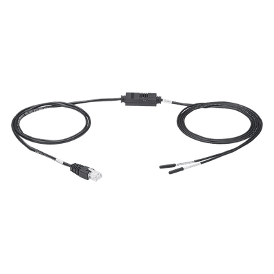 Sensor de Monitoreo Ambiental, Con 3 de Temperatura y 1 de Humedad, Para Gabinetes de Telecomunicaciones o Centros de Datos, Compatible con PDU's G5 y UPS SmartZone de Panduit, Con Cable de 2 Metros