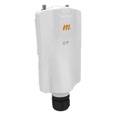 Punto de Acceso Outdoor / 4.9-6.4 GHz / MU-MIMO 2x2 / 700 Mbps / 64 Usuarios Concurrentes / IP67 / PoE Pasivo