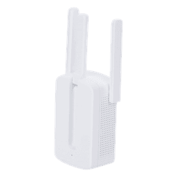 Repetidor / Extensor de Cobertura WiFi N / MU-MISO / 300 Mbps 2.4 GHz / 3 antenas externas / Botón WPS
